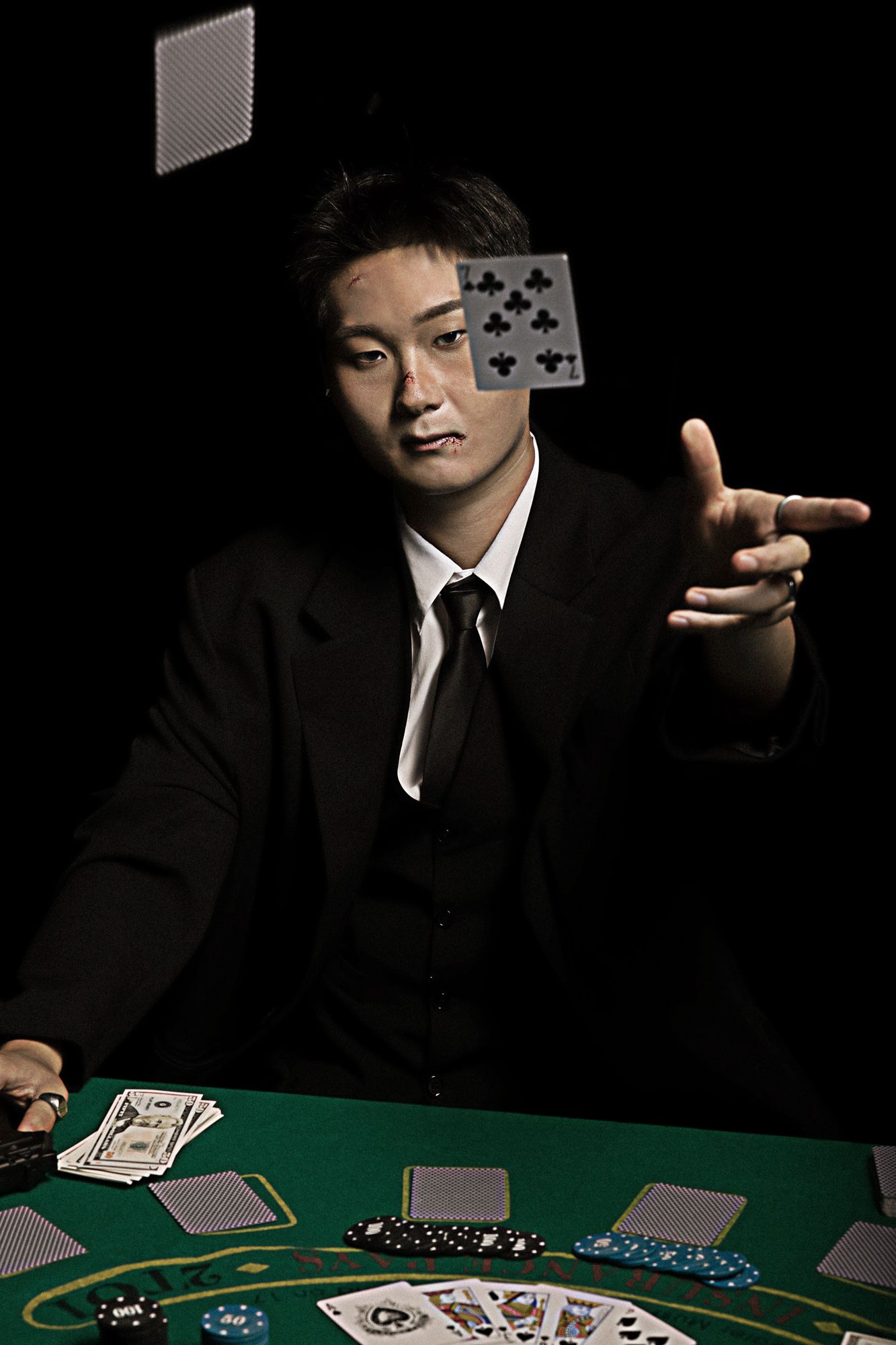 사파사진학원 윤동희 졸업포트폴리오 - 컨셉춰, 프로필, 흑백 인물 사진