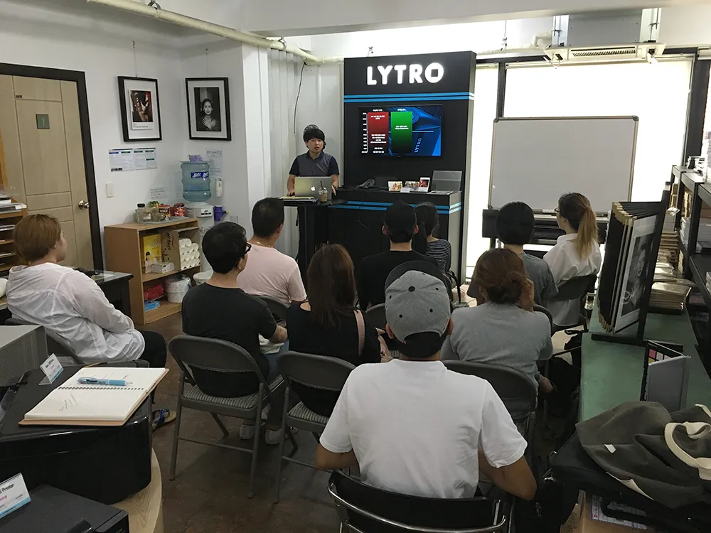 포토앤아트 특강 현장