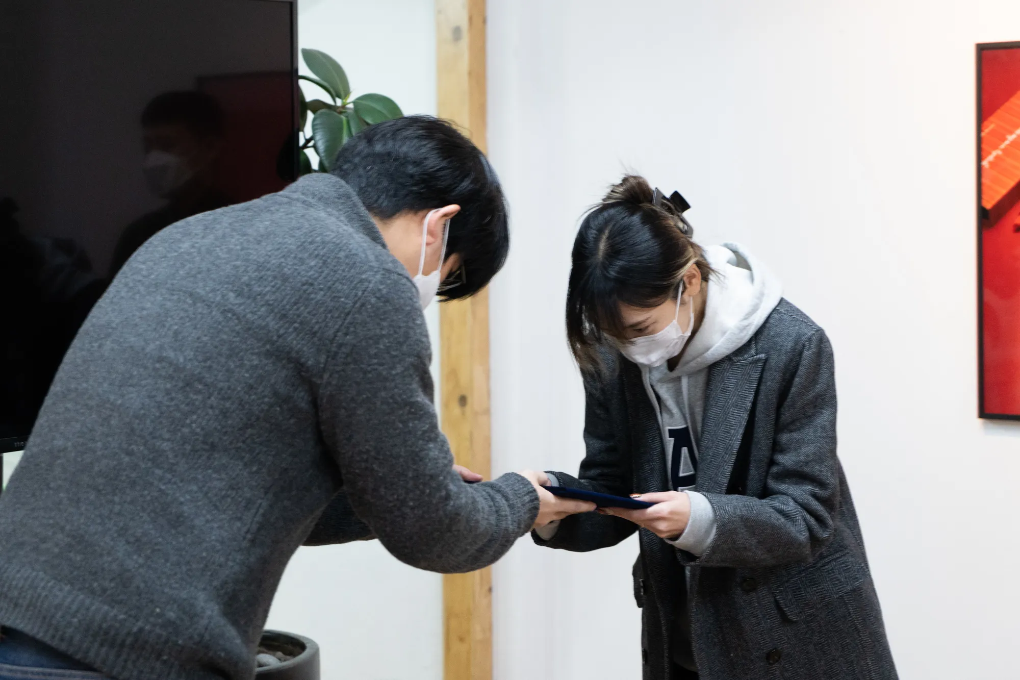 사파사진학원 113기 졸업 전시회 현장
